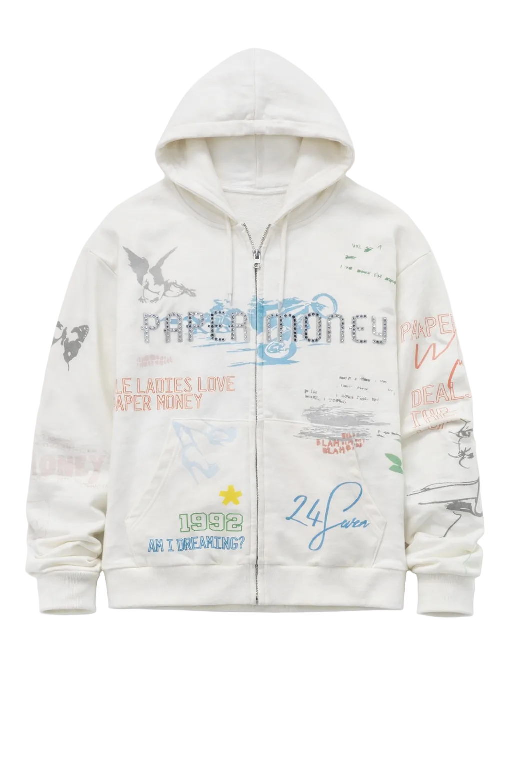 PAPER MONEY| LADIES LOVE ZIP UP