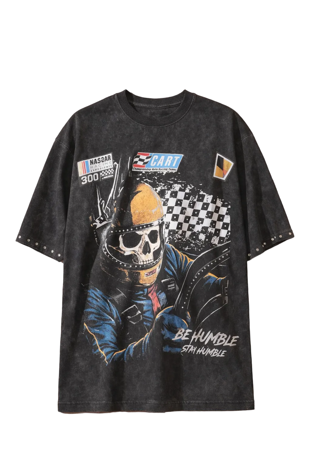 ELITE| FAST WASHED HEAVY EMBELLISHED TEE