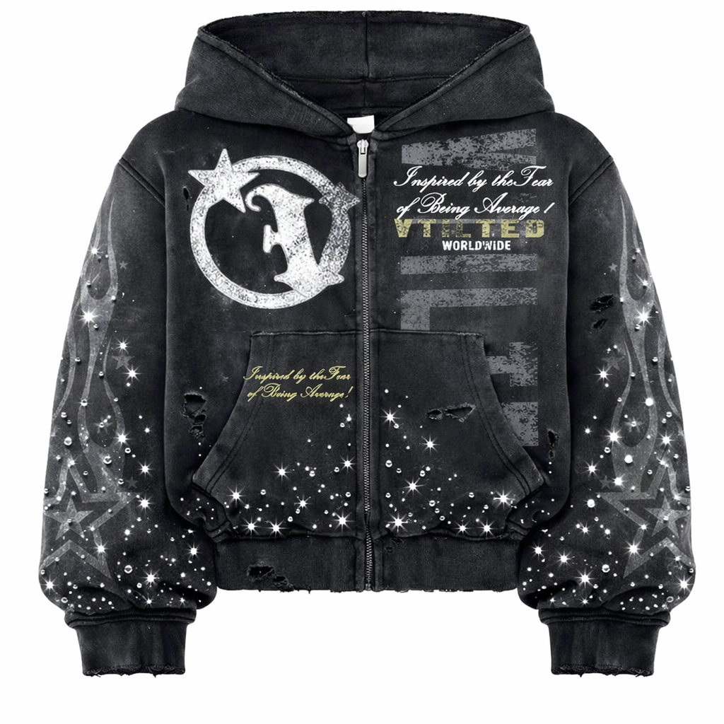 VTILTED| APEX ZIP UP HOODIE