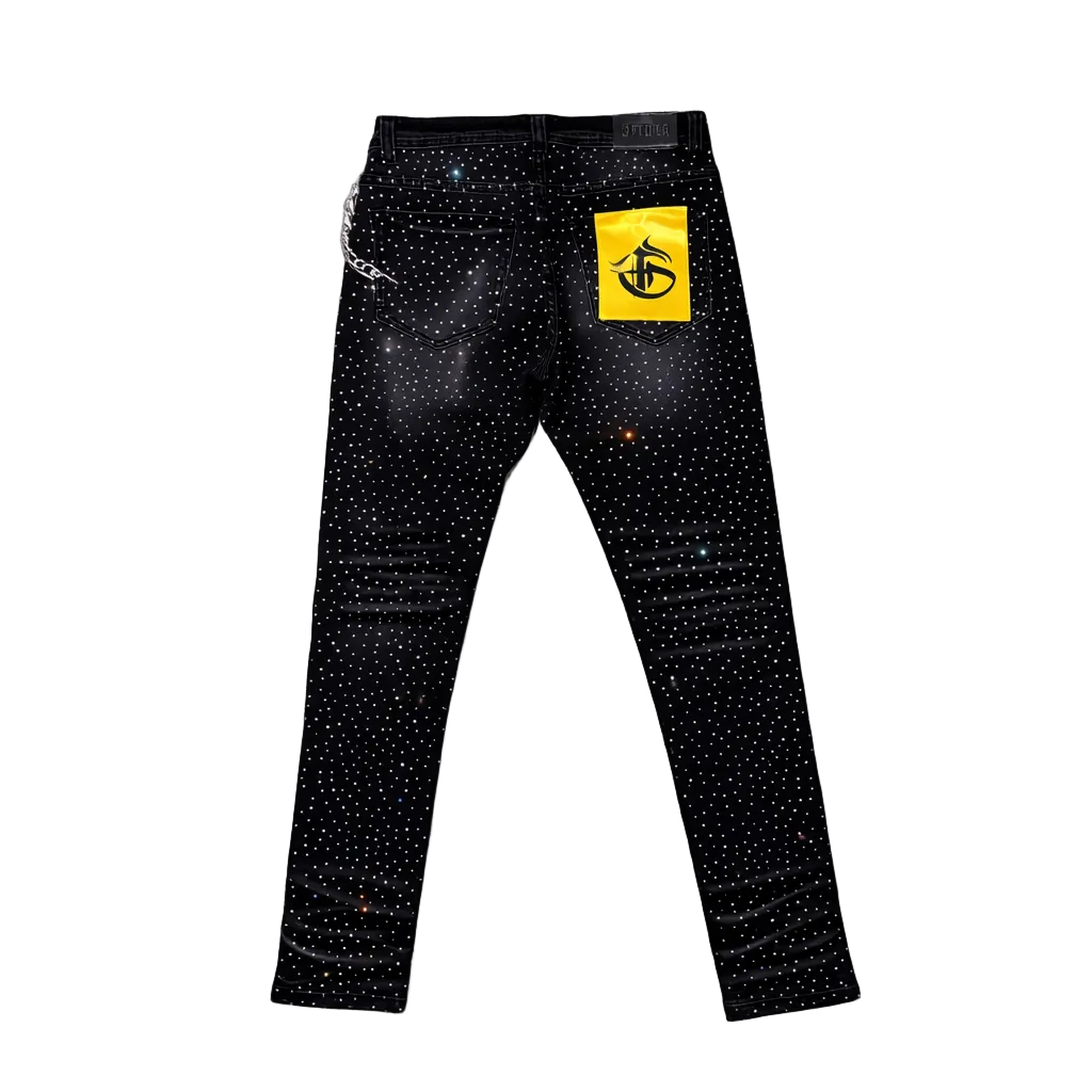 GFTD LA| AMI WASHED BLACK SKINNY JEAN