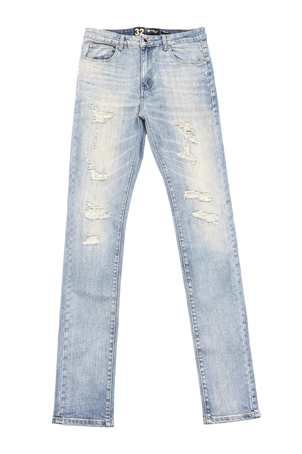 WAIMEA| SLIM FIT JEANS BLUE WASH M8727D-BW