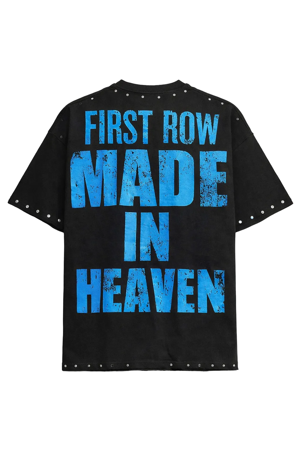 FIRST ROW| MADE IN HEAVEN SILENCE ANGEL TEE BLACK