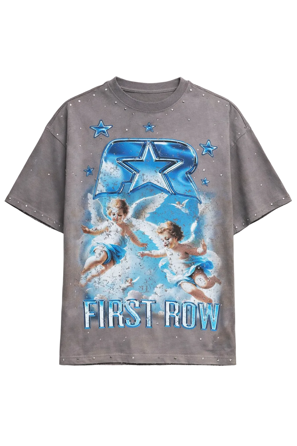 FIRST ROW| MADE IN THE HEAVEN BABY ANGELS TEE GREY