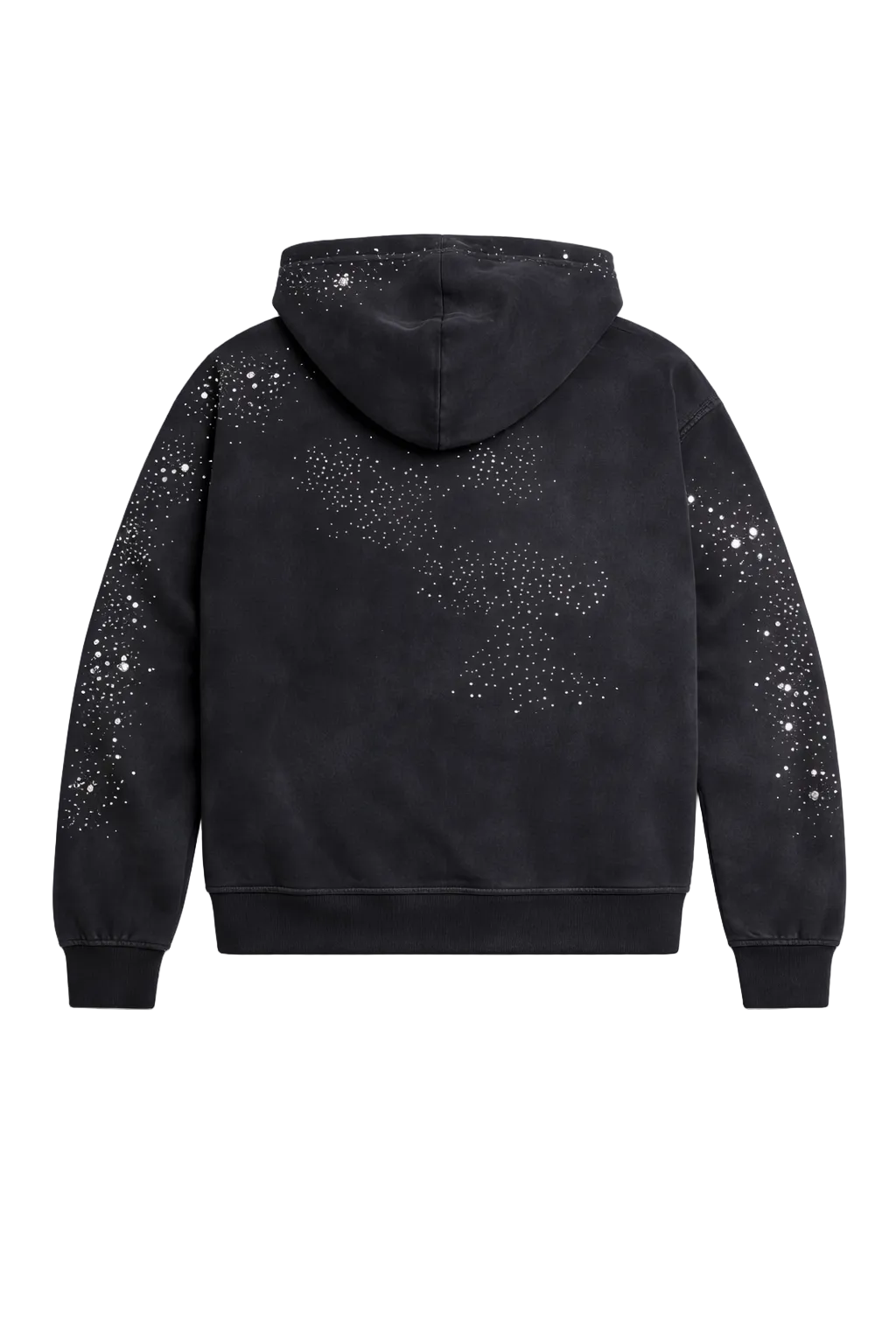 ELEMENTS OF ART| CLUSTER ZIP UP HOODIE BLACK