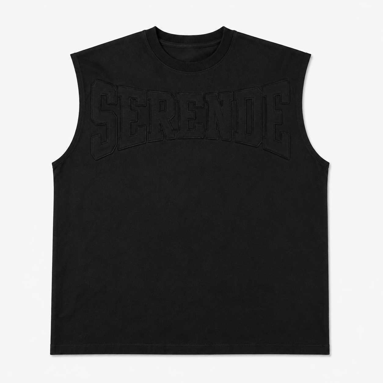 SERENEDE|LEGACY BLACK TANK TOP