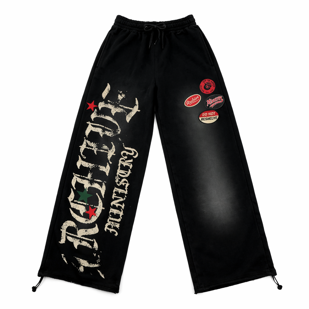 ARCHIVE MINISTRY| BEAR MOUNTAIN PATCHWORK SWEATPANTS