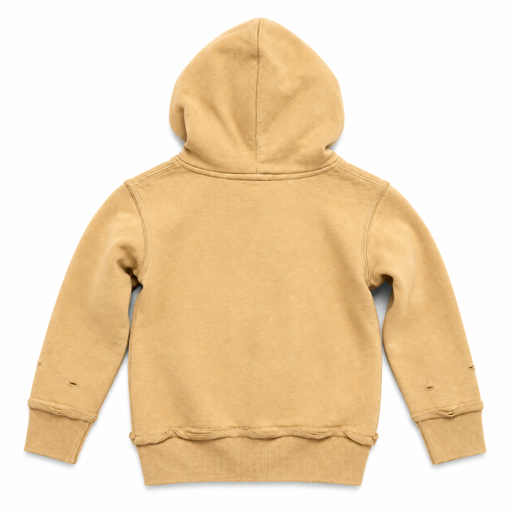 LEGACY KIDS ZIP UP HOODIE - TAN