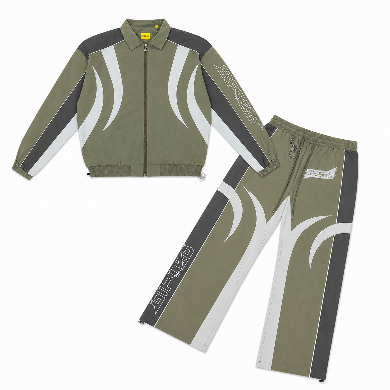 PILOT JACKET & PANT SET — GREEN