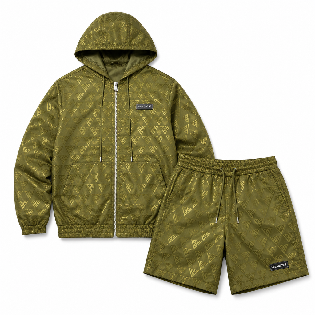 MONOGRAM WINDBREAKER SET