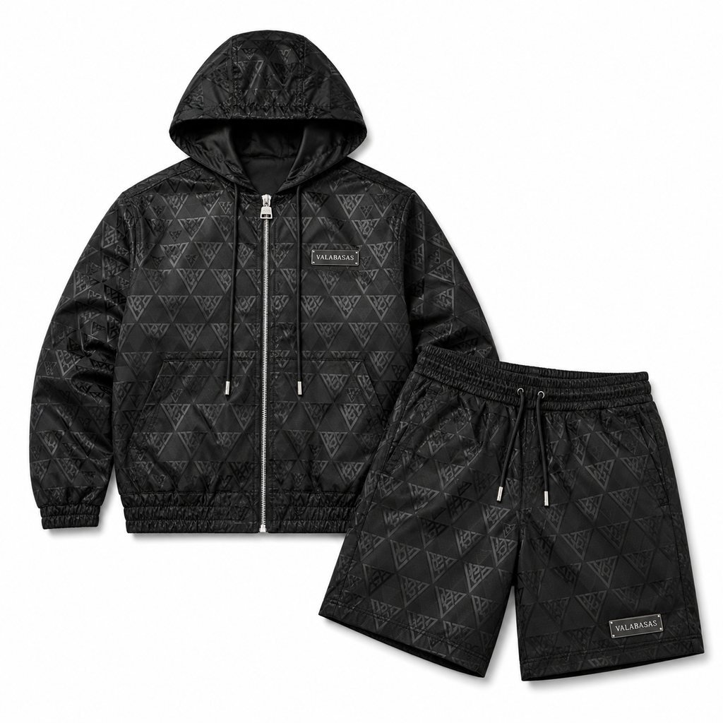 MONOGRAM WINDBREAKER SET