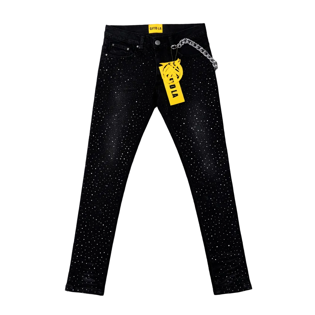 GFTD LA| AMI JETT BLACK SKINNY JEAN