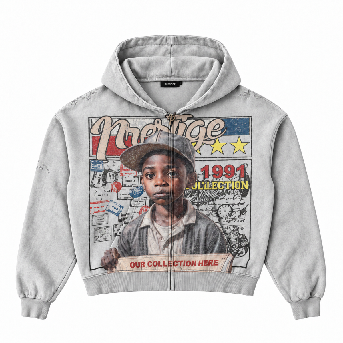YOUNG GENERAL HOODIE GREY