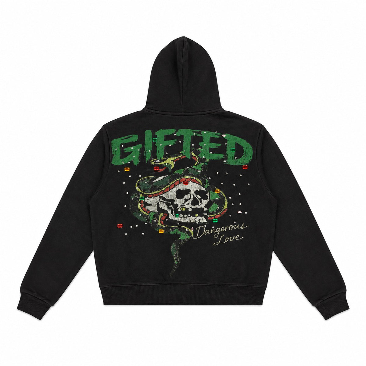 DANGEROUS LOVE HOODIE BLACK