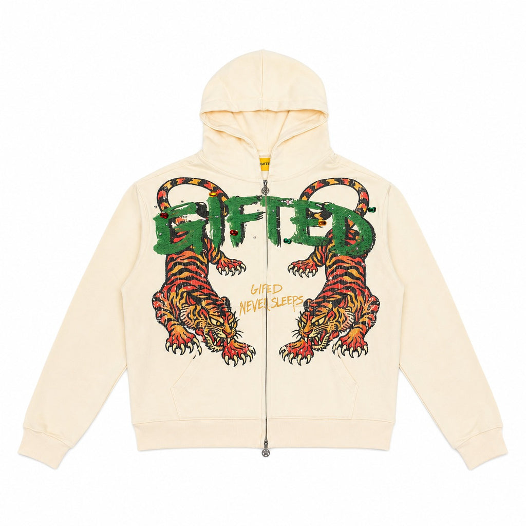 DANGEROUS LOVE HOODIE CREAM