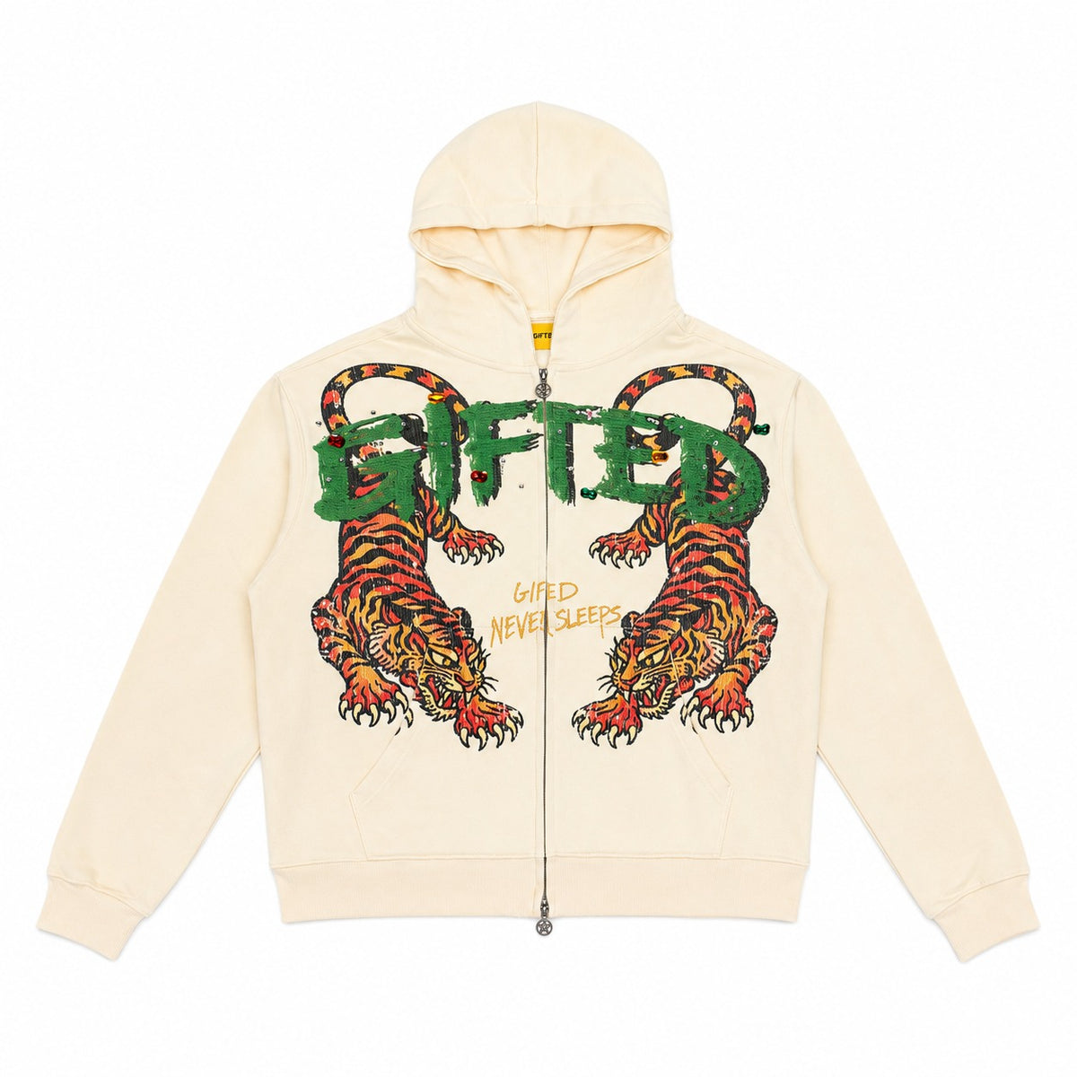 DANGEROUS LOVE HOODIE CREAM