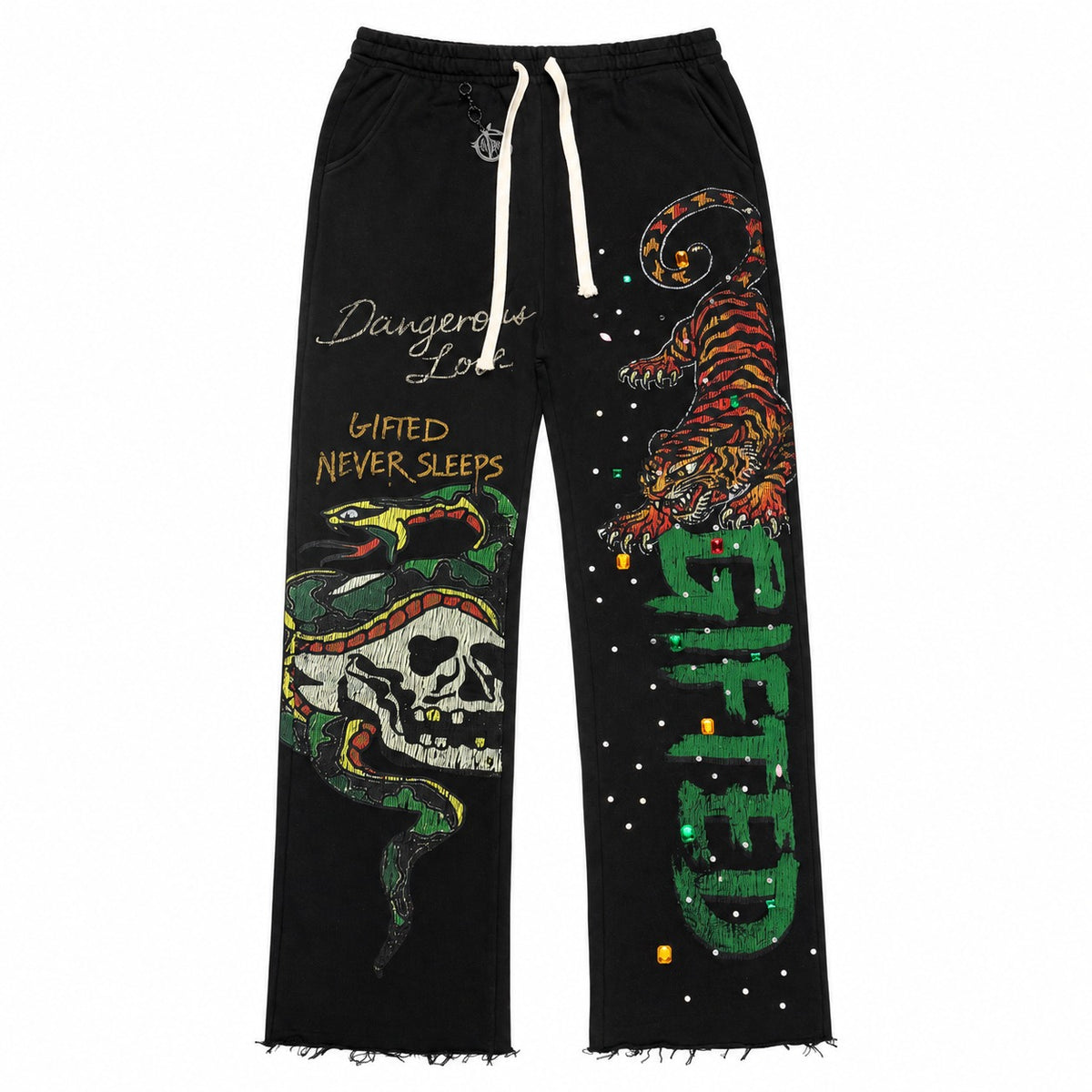 DANGEROUS LOVE PANTS BLACK