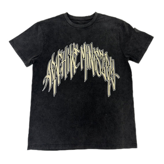 Archive Ministry| AM Script Washed Black