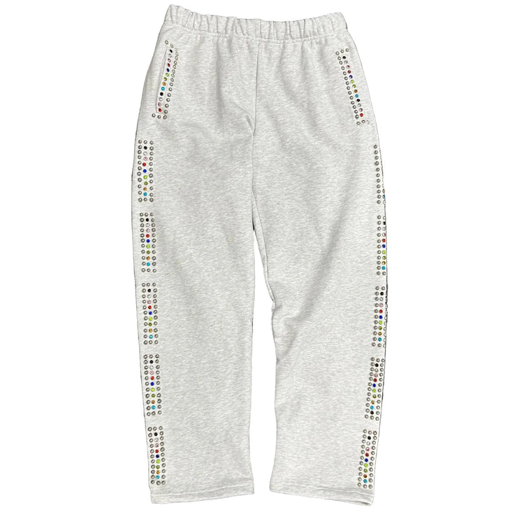 HYPEBOYS| DIAMOND STUDDED SWEATPANTS