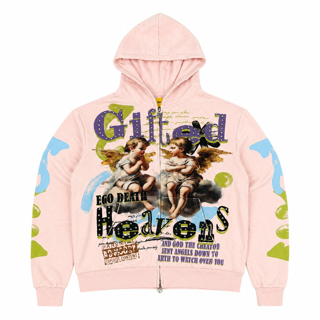EGO DEATH HOODIE PINK