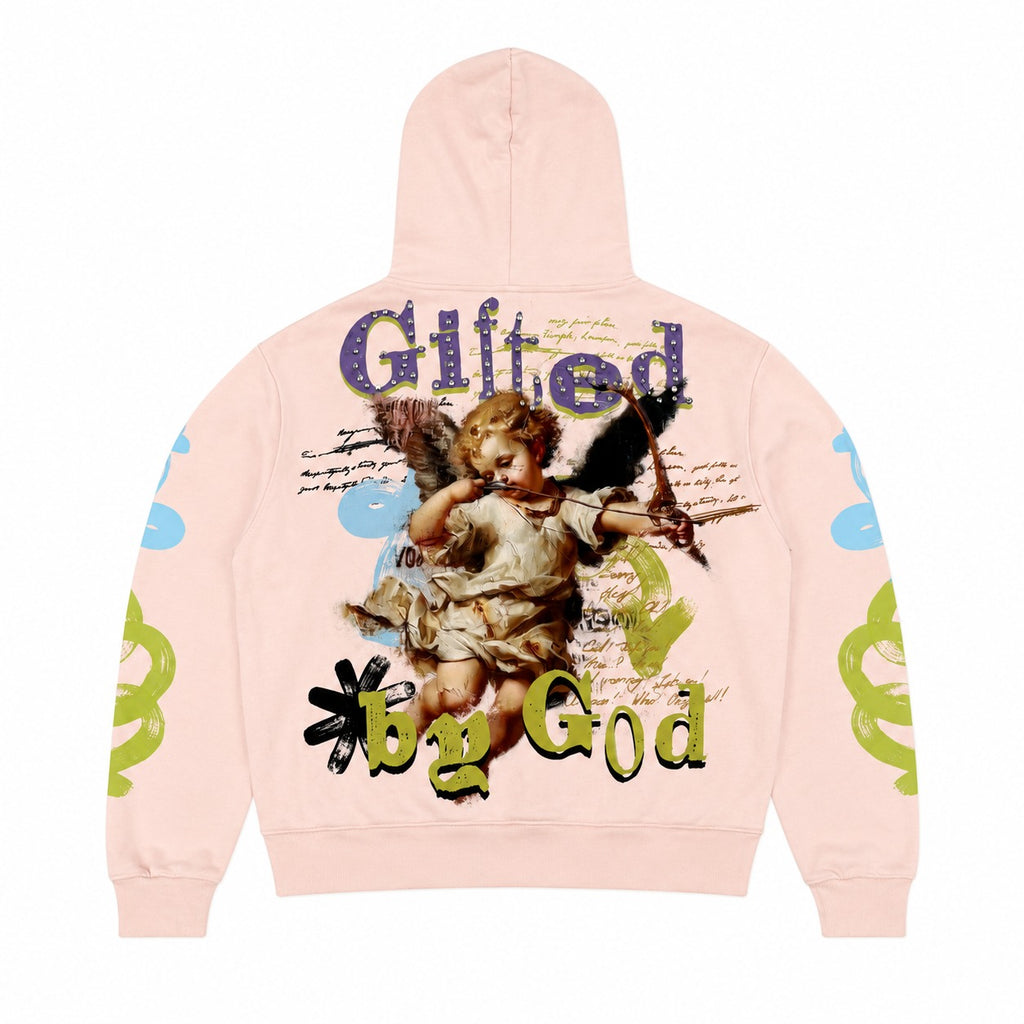 EGO DEATH HOODIE PINK