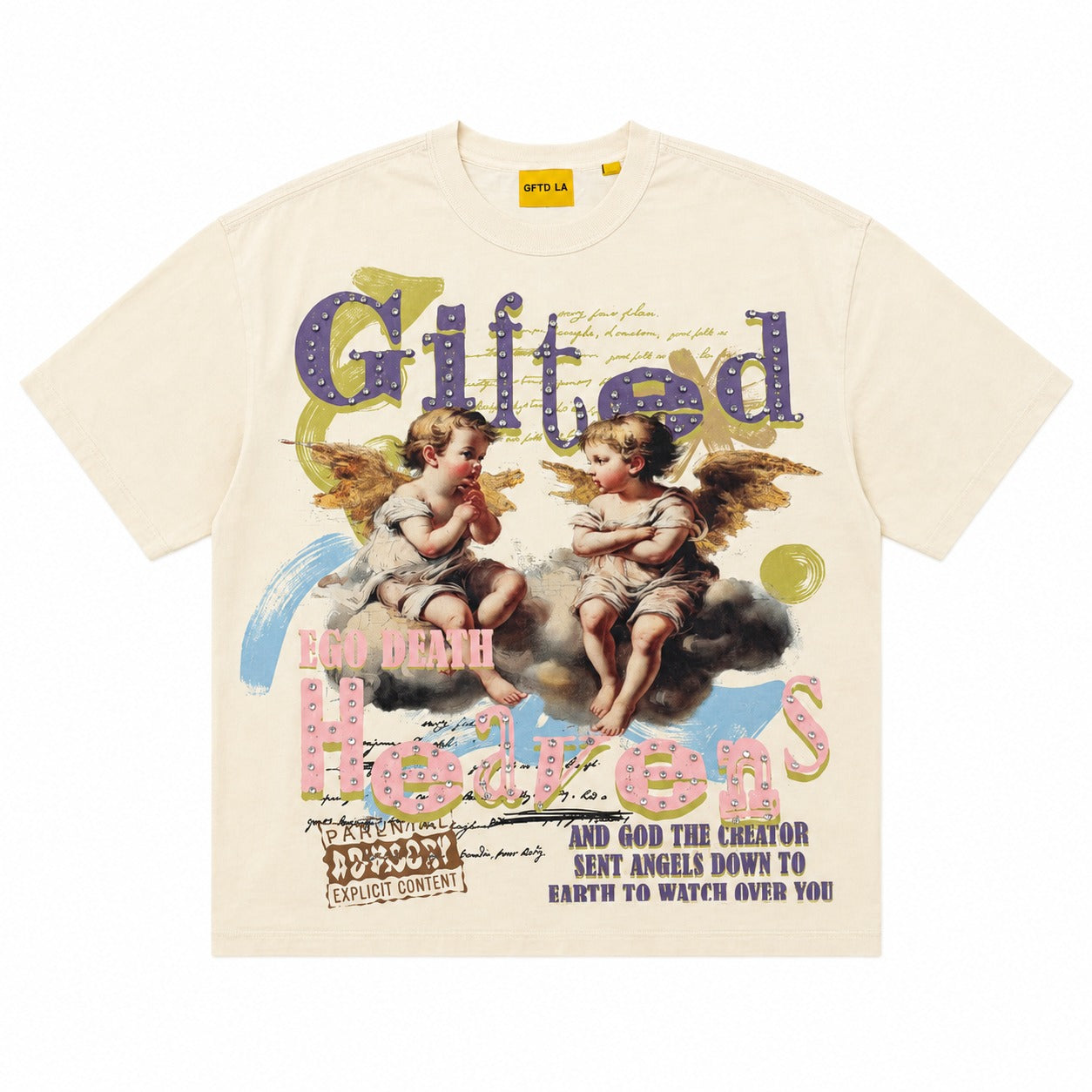 EGO DEATH TEE CREAM
