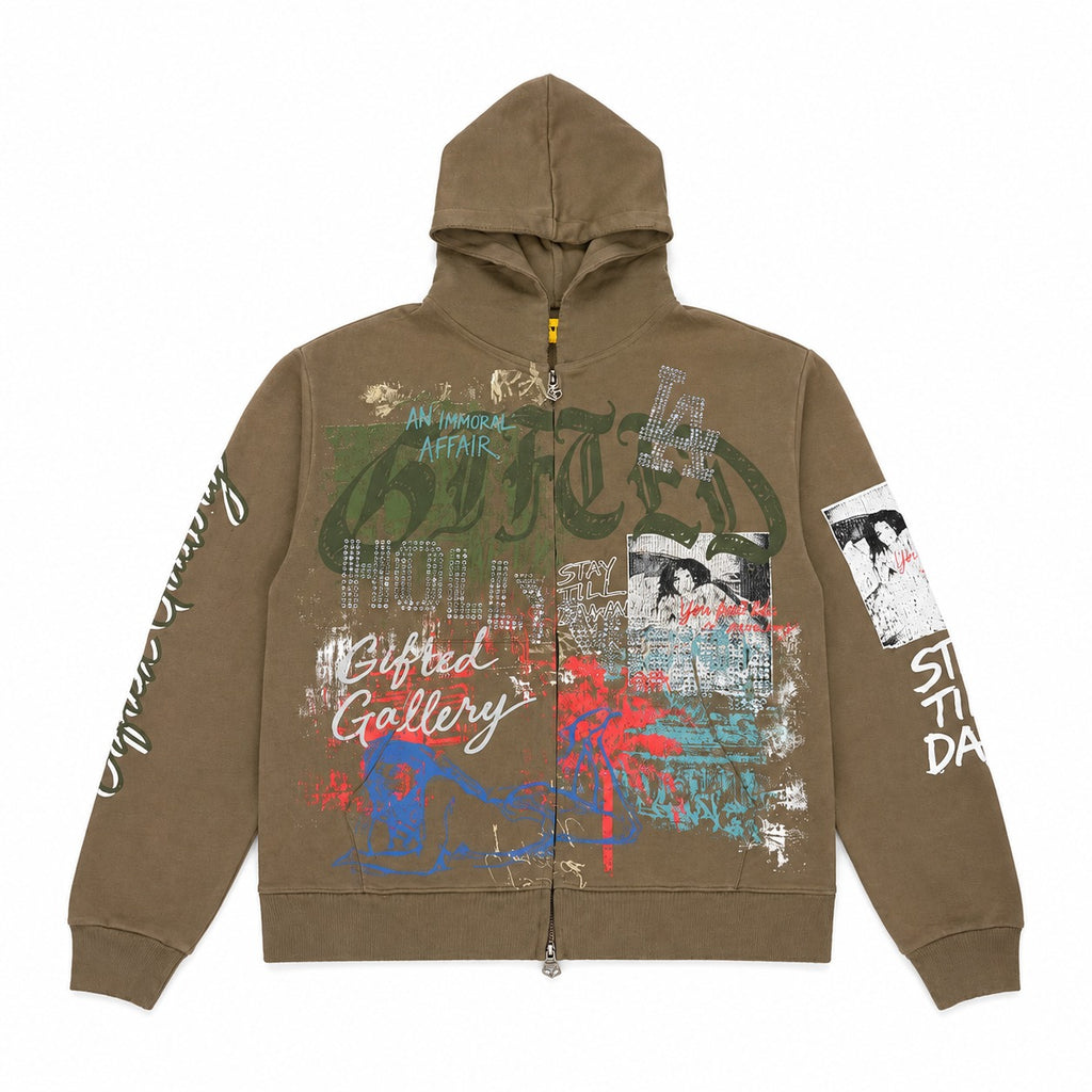 GALLERY HOODIE MINK