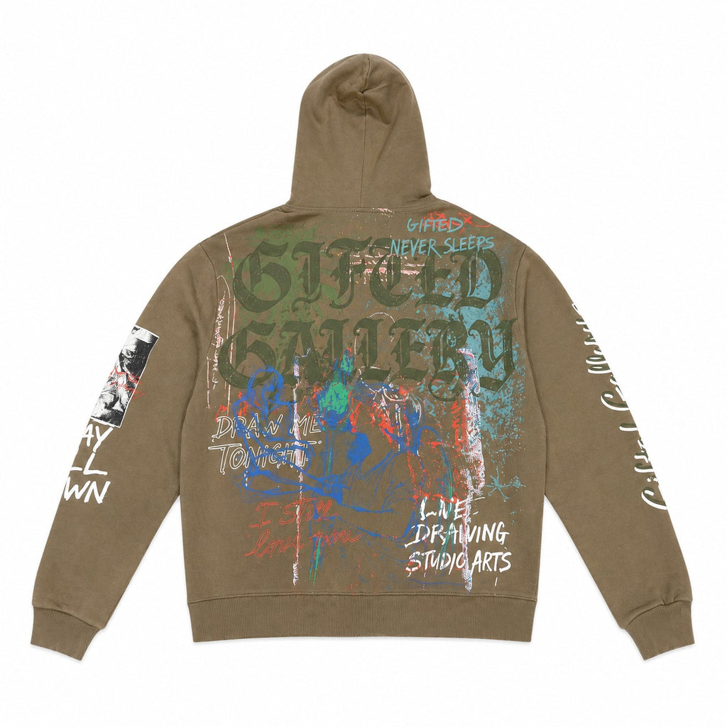 GALLERY HOODIE MINK