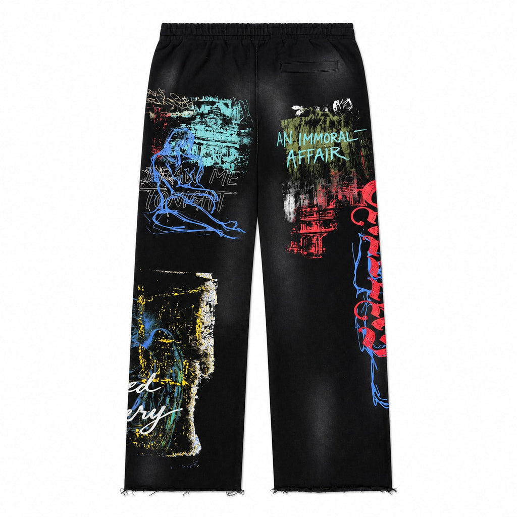 GALLERY PANTS BLACK