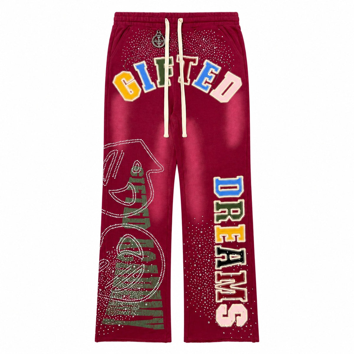 GIFTED ACADEMY PANTS RED