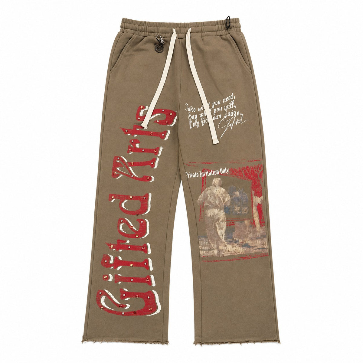 GIFTED ARTS PANTS MINK