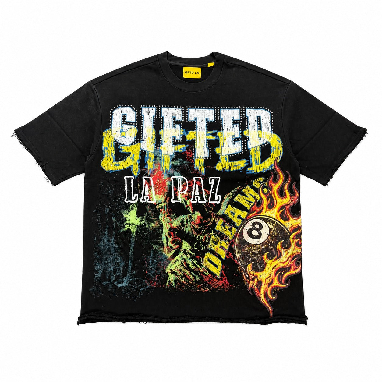 GIFTED DREAMS FRENCH TERRY TEE BLACK