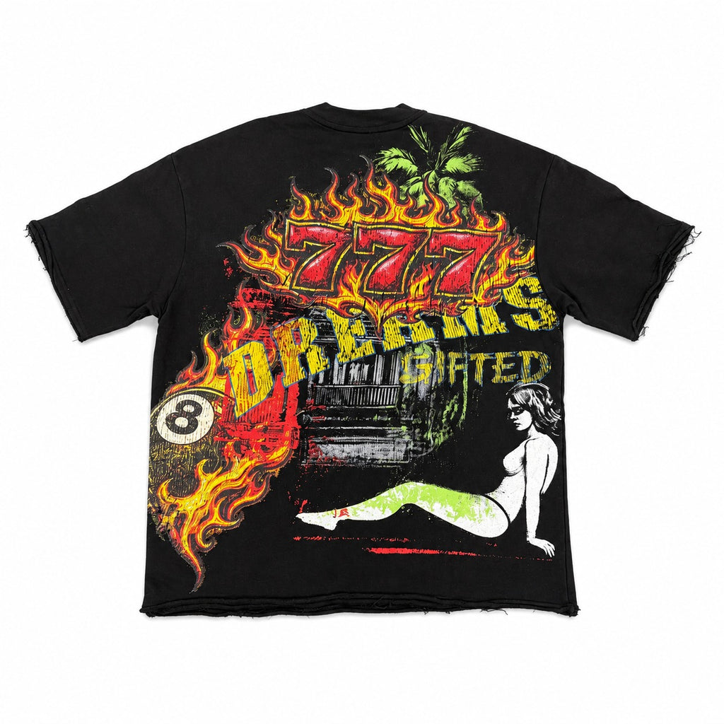 GIFTED DREAMS FRENCH TERRY TEE BLACK