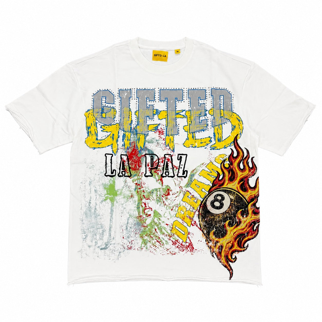 GIFTED DREAMS FRENCH TERRY TEE WHITE