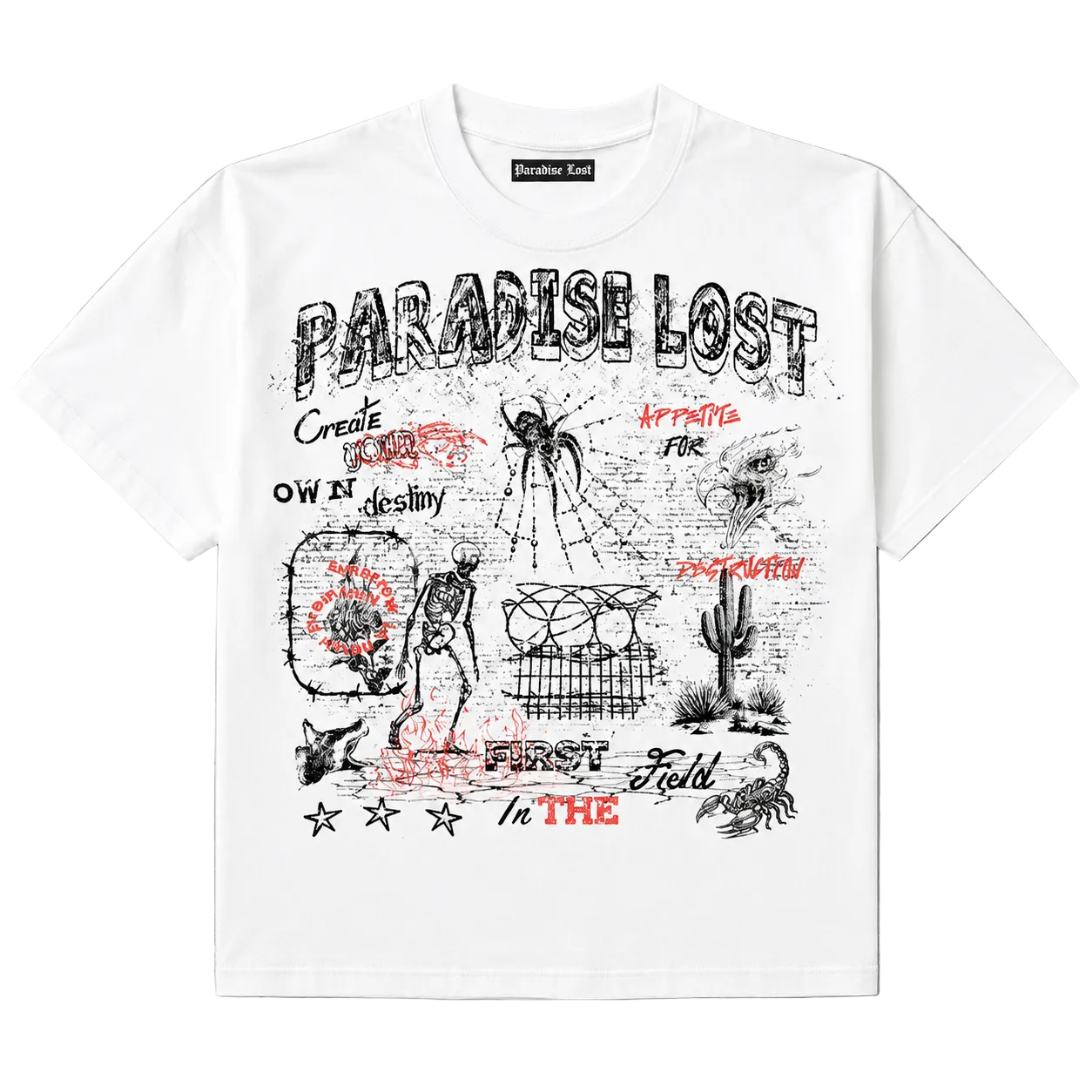 PARADISE LOST| LOST SCRIPTS TEE
