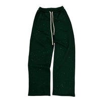 HYPEBOYS| GREEN BLING SWEATPANTS