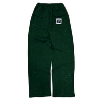 HYPEBOYS| GREEN BLING SWEATPANTS