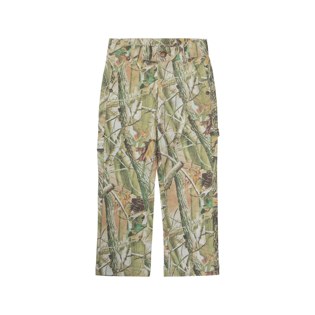 KIDS BB OAK PANTS whisper white front view