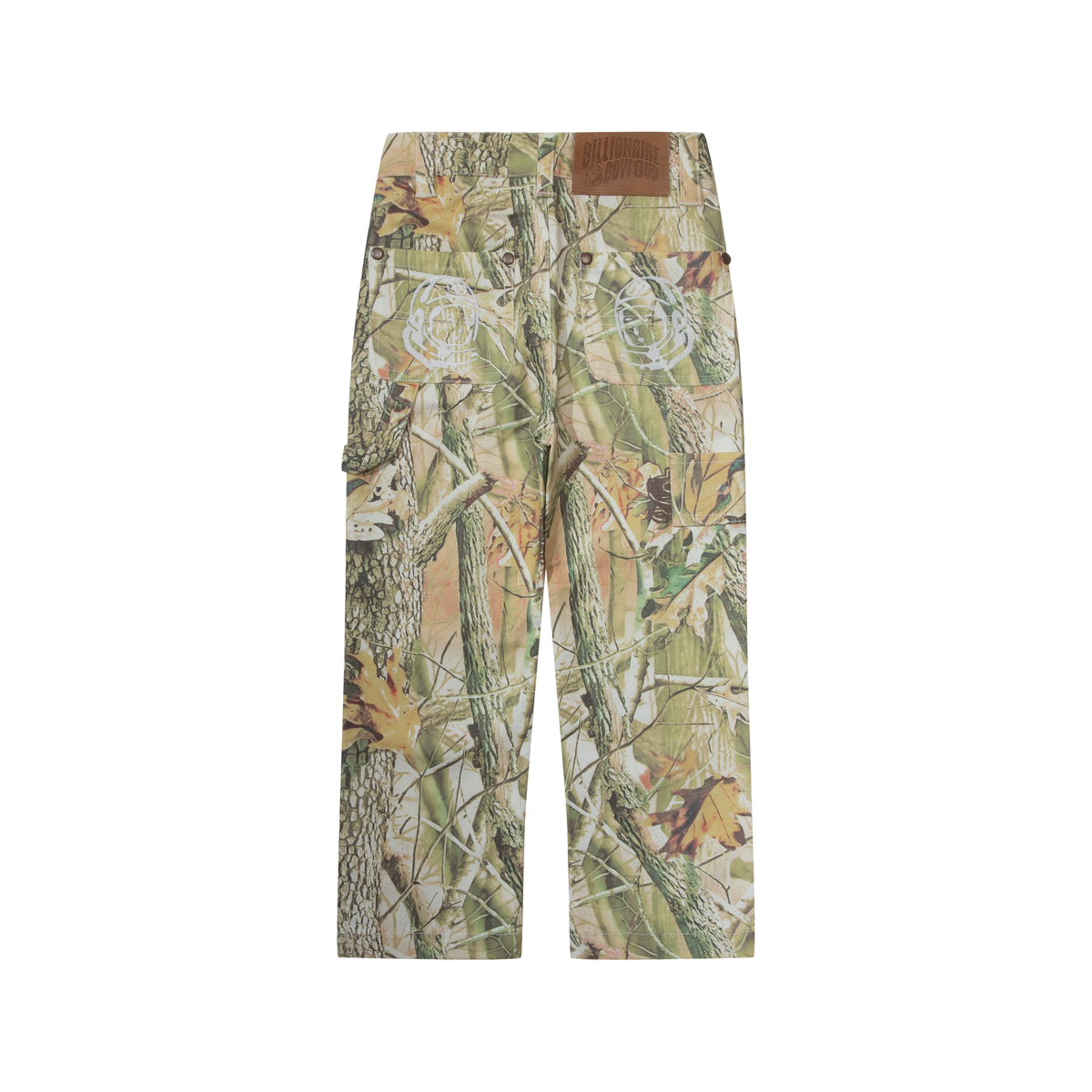 KIDS BB OAK PANTS whisper white back view