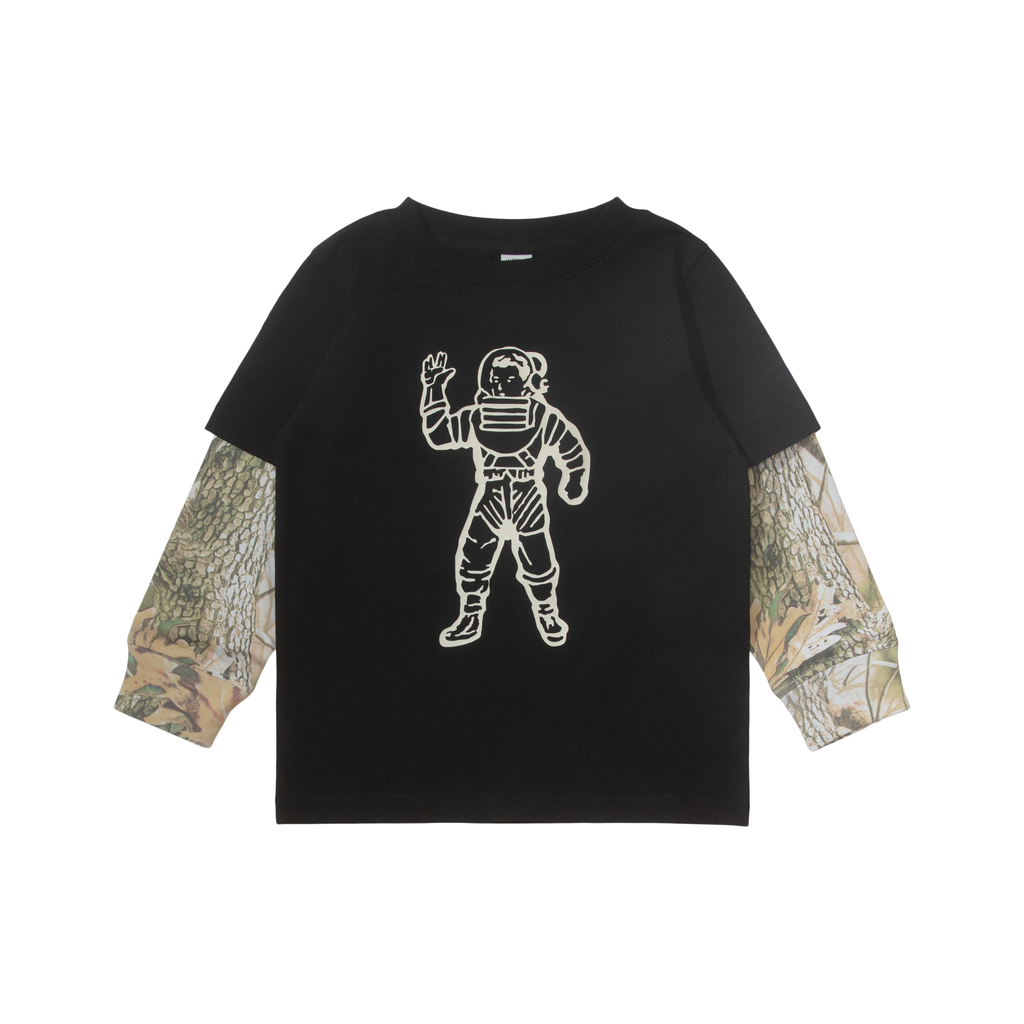 KIDS BB DIRT LONG SLEEVE KNIT black front view