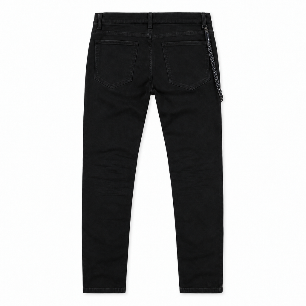 MIDNIGHT BLACK | STEALTH SKINNY JEANS