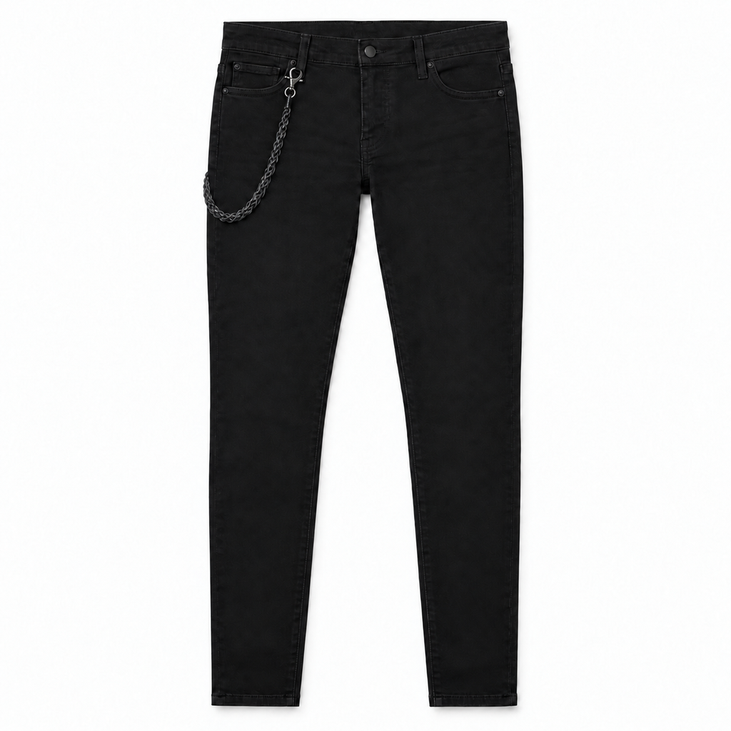 MIDNIGHT BLACK | STEALTH SKINNY JEANS