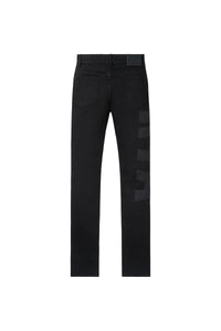 RTA| BRYANT BLACK LOGO JEAN