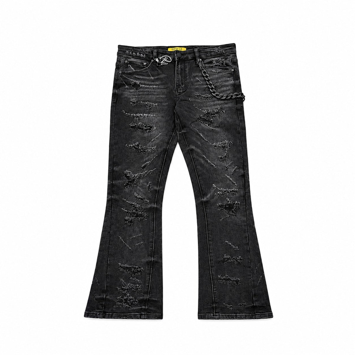 MOSEY JEANS BLACK WASH