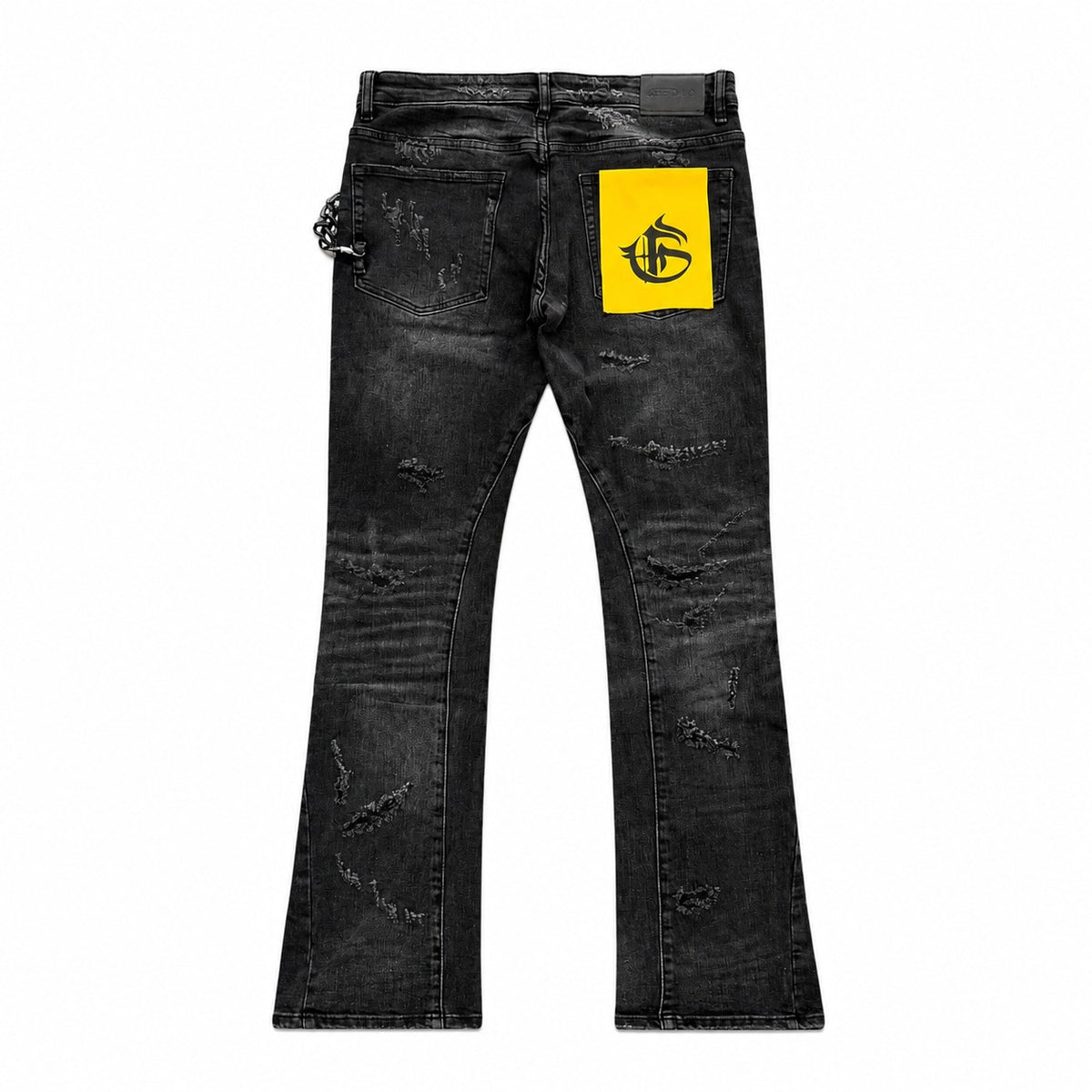 MOSEY JEANS BLACK WASH