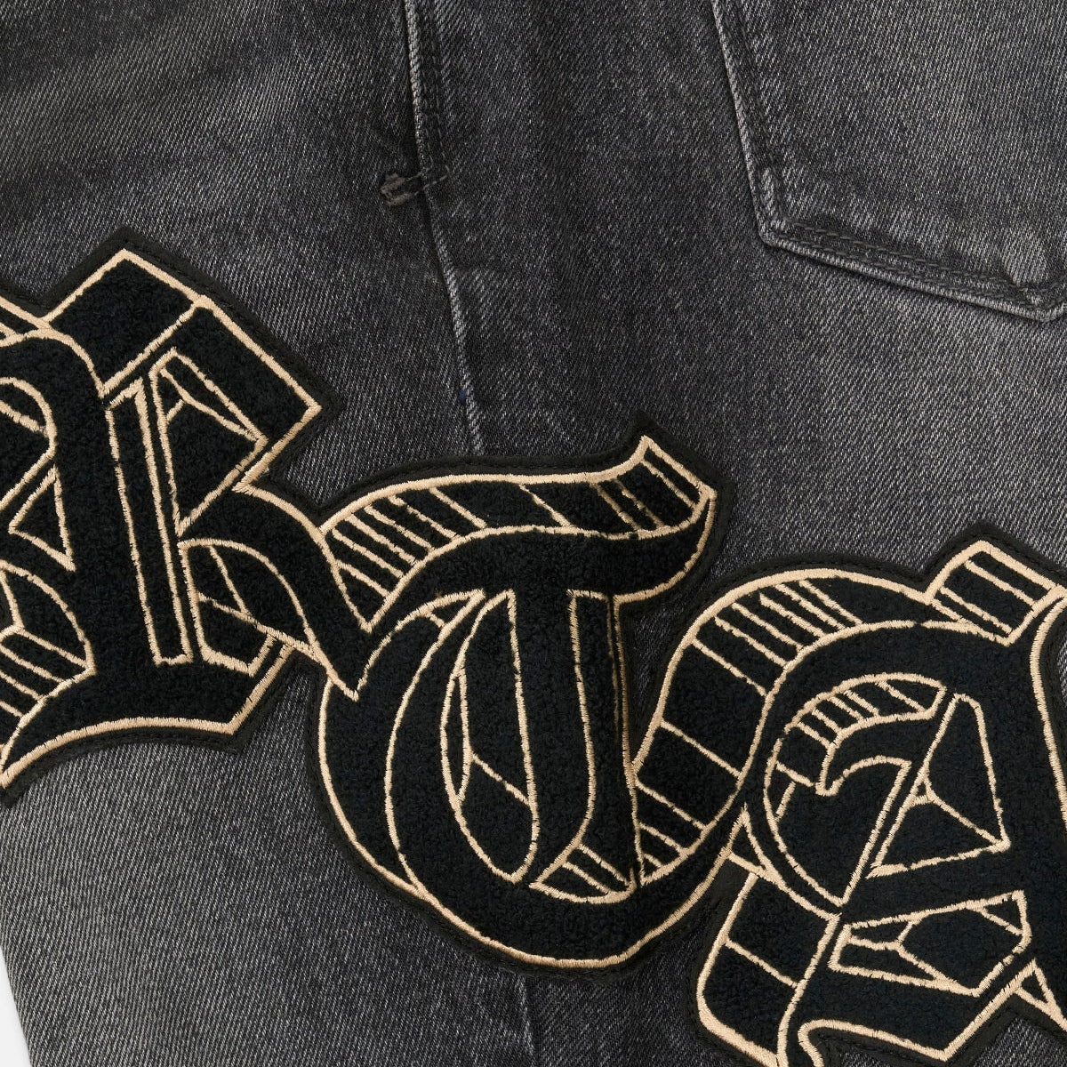 RTA| BRYANT GREY STORM OG PATCH JEAN