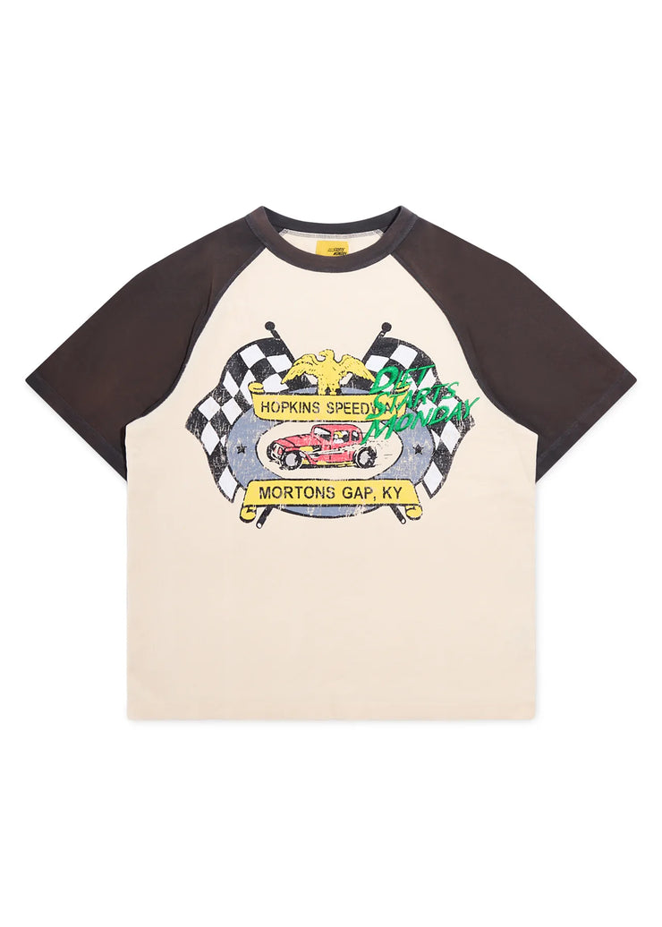 DSM| MORTONS GAP RAGLAN TEE VINTAGE BLACK