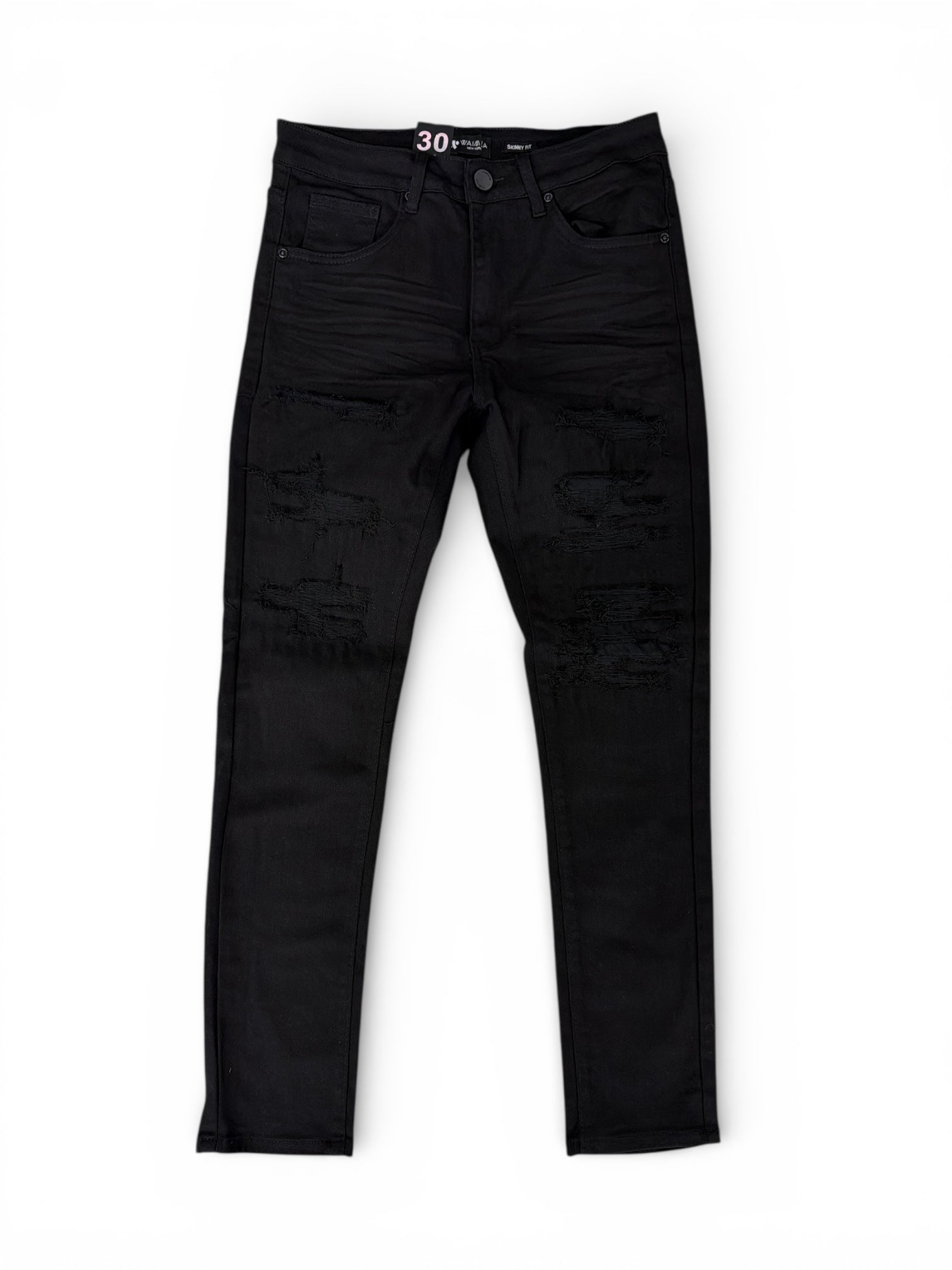 WAIMEA| SKINNY JEAN BLACK M8659TA-JB