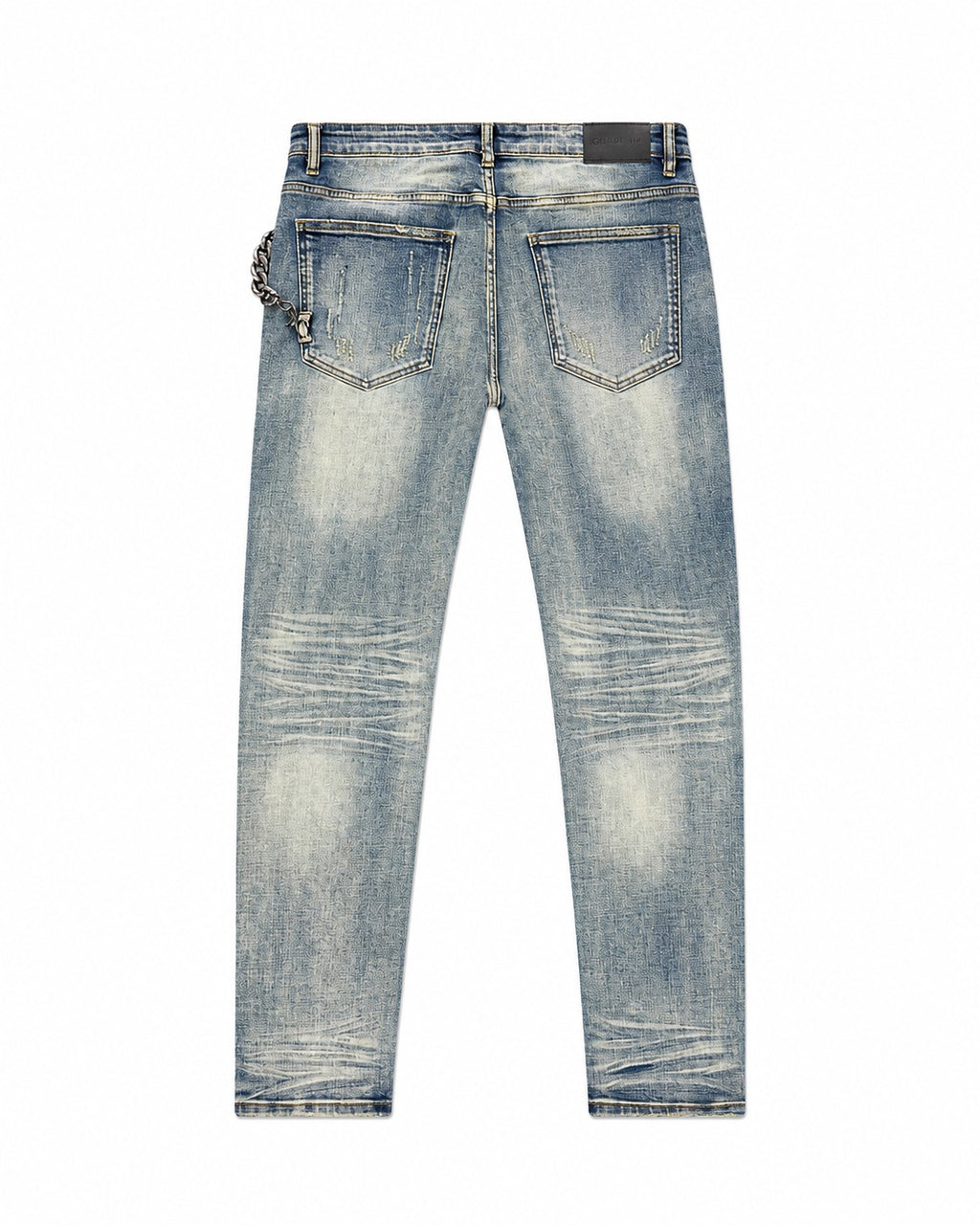 REPAIR JEANS LIGHT WASH