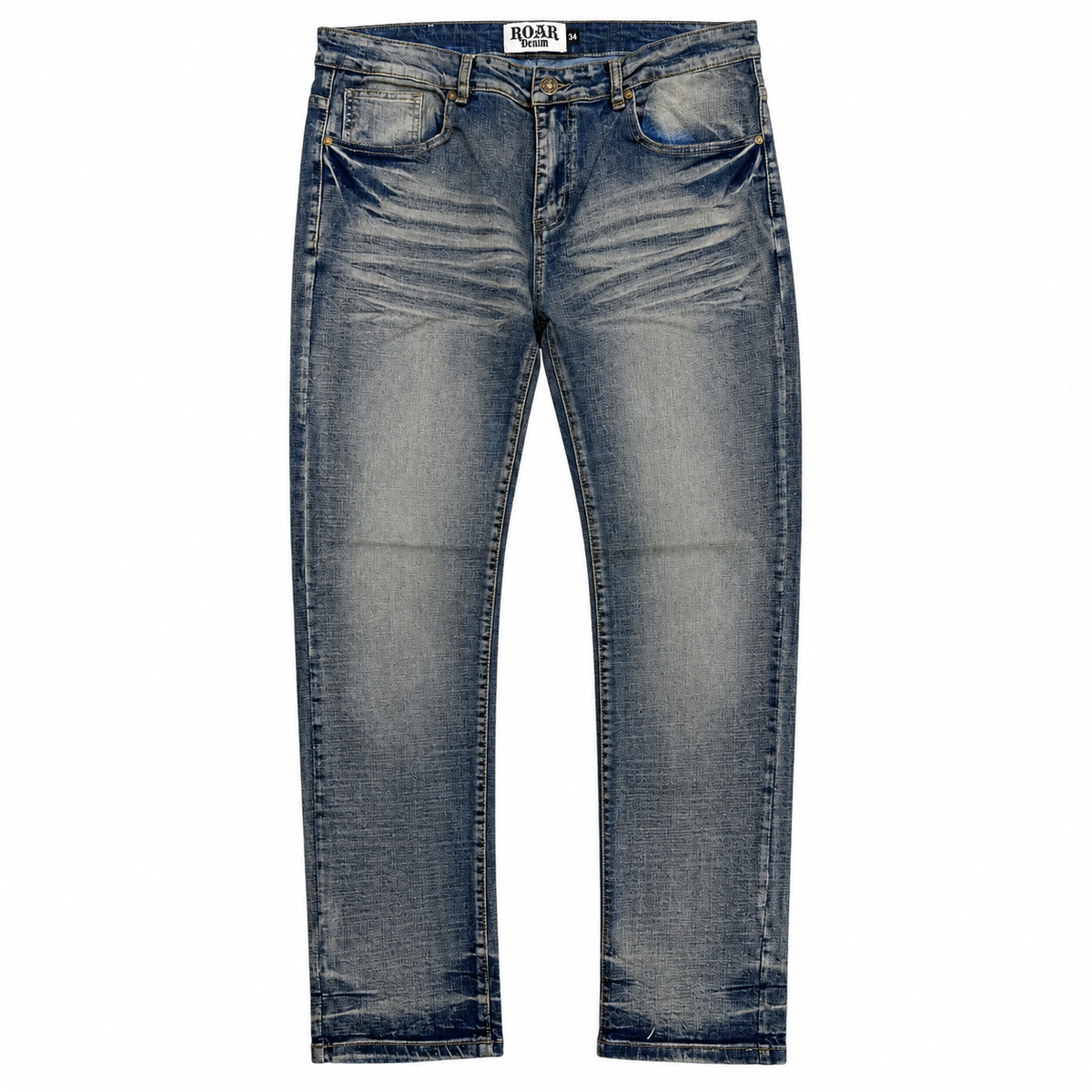 SLIM FIT DENIM PANTS| DIRTY WASH