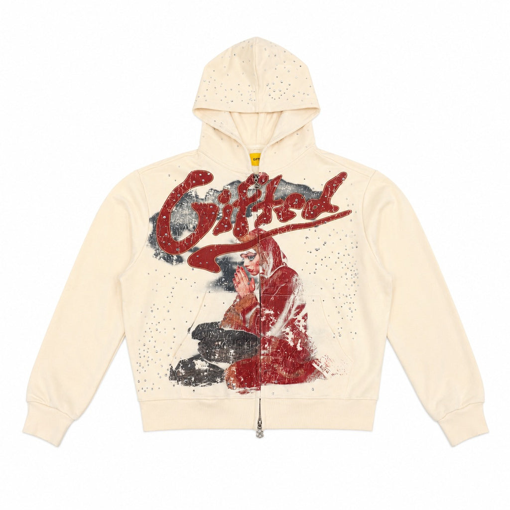 SPIRIT HOODIE CREAM